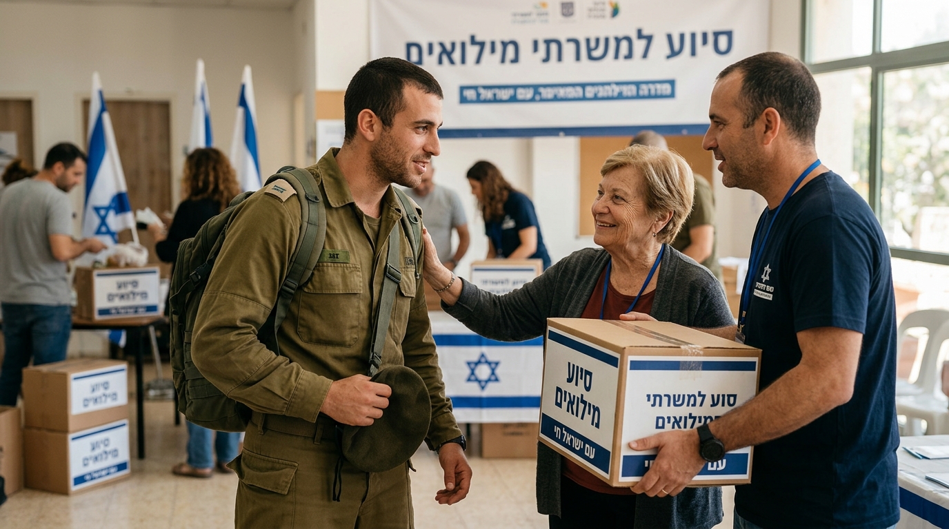משרתי מילואים, אתם לא לבד במלחמה!